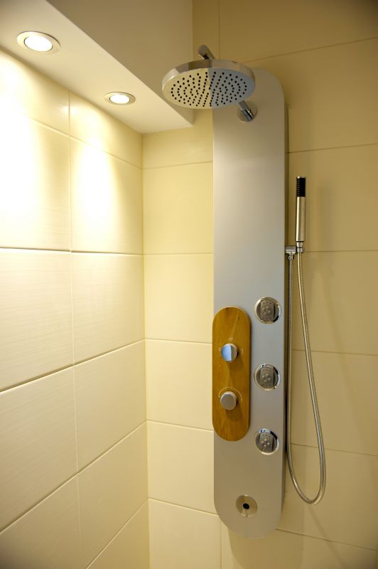Double Shower with Separate Controls